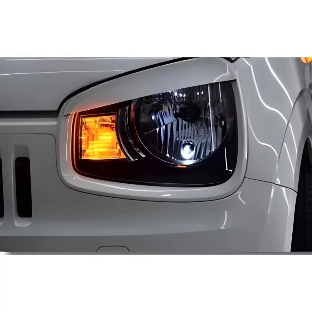 Black headlight eyebrows for Suzuki Alto car accessories