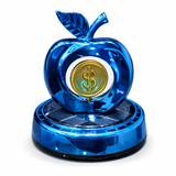 Solar Powered Rotating Apple Dashboard Ornament