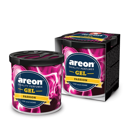 AREON Vanilla Gel Air Freshener – Long Lasting Car Perfume
