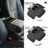 Premium Car Armrest Organizer with Dual Cup Holder & tissue Holder For All Cars