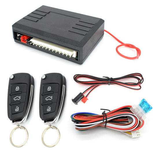 universal keyless entry system with remote lock unlock and trunk release
