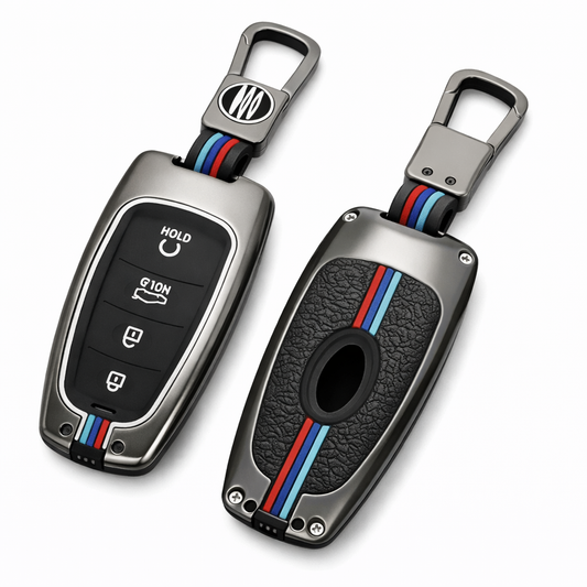 Hyundai Sonata Zinc Alloy Key Cover | Premium Metal Case