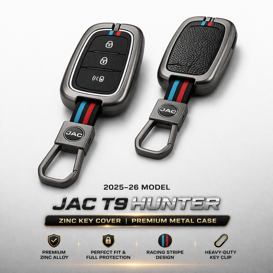 JAC T9 Hunter 2025 key cover zinc alloy metal case Shark Auto