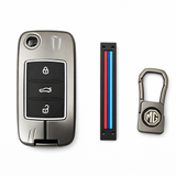MG ZS Zinc Alloy Key Cover | Premium Metal Protection Case