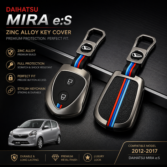 Daihatsu Mira e:S premium zinc alloy smart key cover case