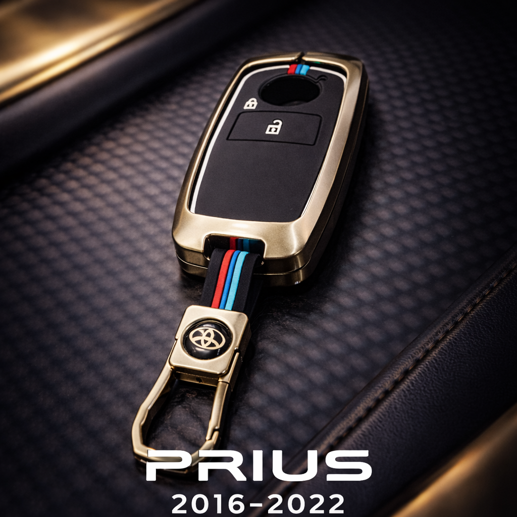 Toyota Prius 2016-2022 Zinc Alloy Metal Key Cover Premium Protection Case