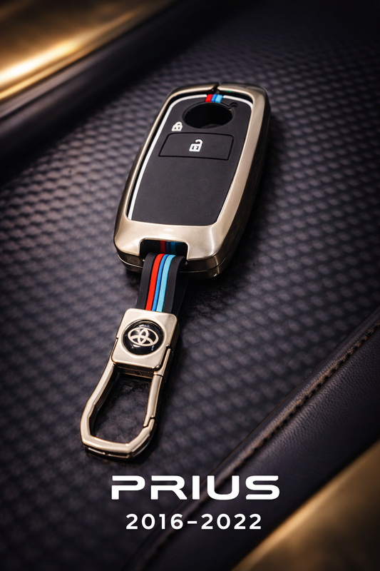 Toyota Prius 2016-2022 Zinc Alloy Metal Key Cover Premium Protection Case