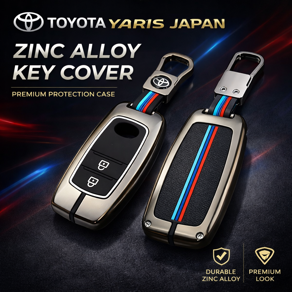 Toyota Yaris Japan Zinc Alloy Key Cover Premium Protection Case