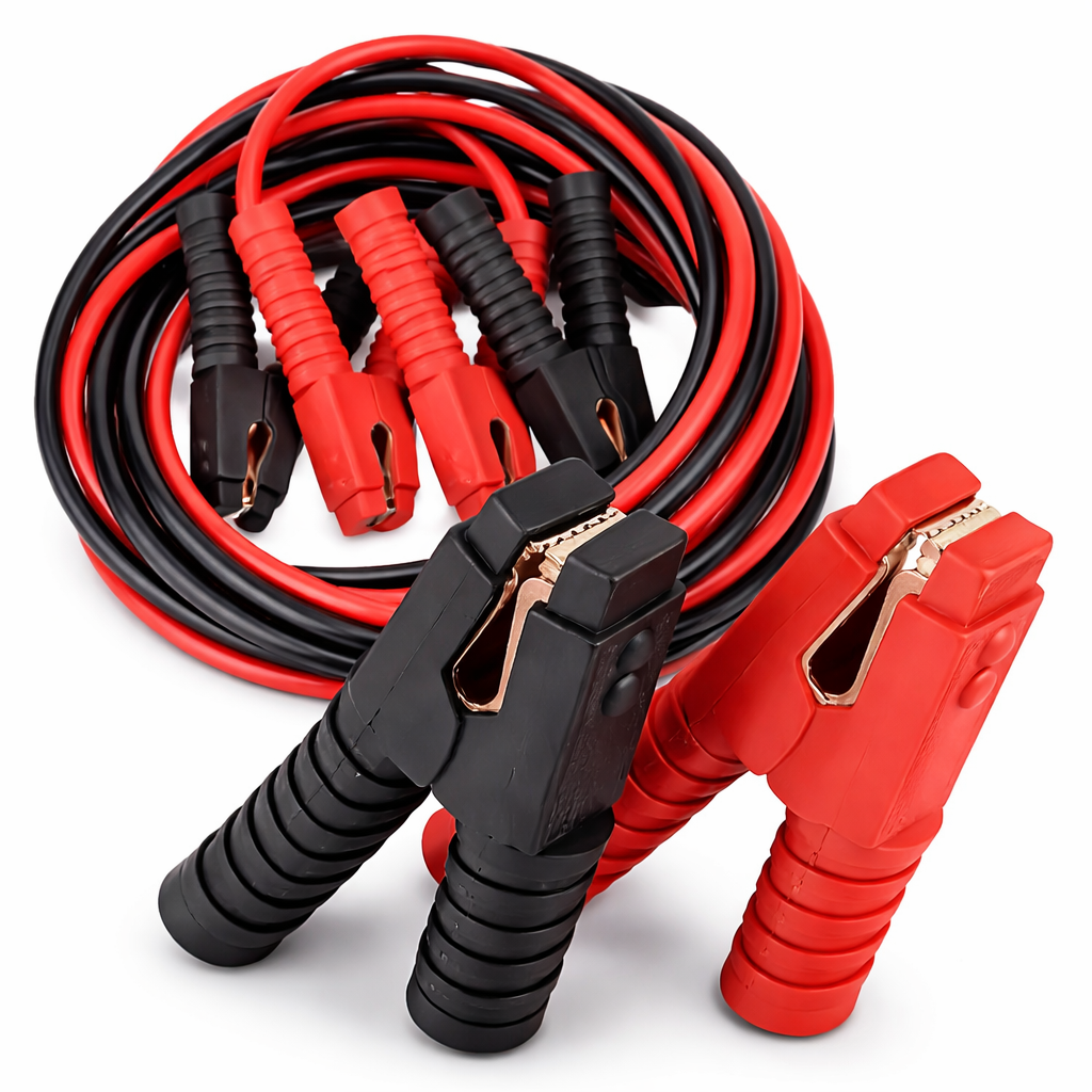 1000AMP car jump starter cable heavy duty clamps Shark Auto