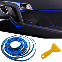 Flexible Blue Car Interior Trim Strip Roll – 5M – Shark Auto
