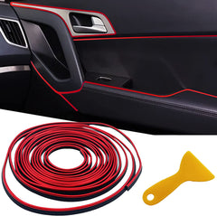Red 5M Car Molding Trim Strip for Dashboard & Door – Shark Auto