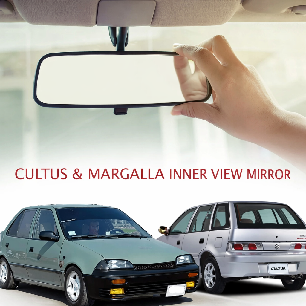 Rear View Mirror for Suzuki Cultus & Margalla – Clear Vision Glass