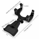 Universal Rear View Mirror Mobile Holder – 360° Adjustable Car Mount