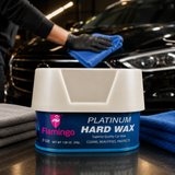 Flamingo Platinum Hard Wax 200g – High Gloss Car Polish & Paint Protection Wax