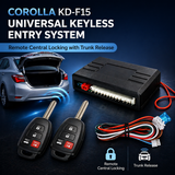 Toyota Corolla Keyless Entry Remote Key – Premium Quality Key System