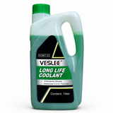 Velsle long life coolant bottle on a white background