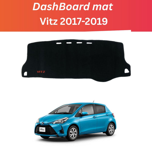 Toyota Vitz 2017–2019 Dashboard Carpet Cover