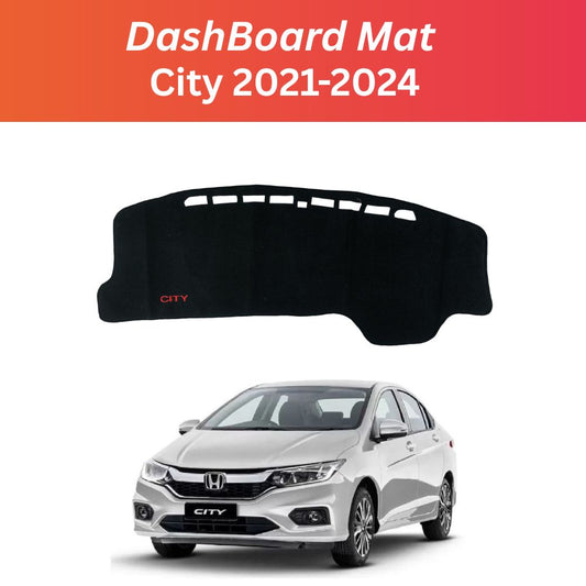 Dashboard Mat Installed in Honda City 2021–2024