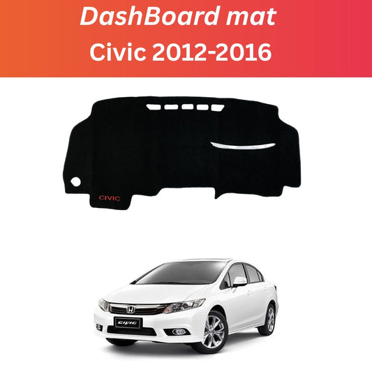 Dashboard Mat for Honda Civic 2012–2016