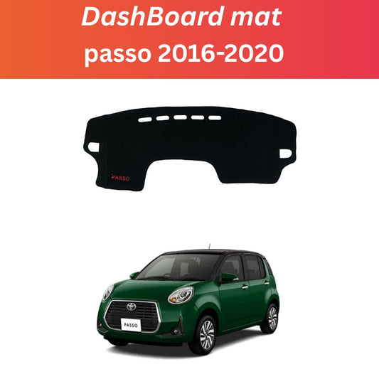 Toyota Passo 2016–2020 Dashboard Carpet Cover