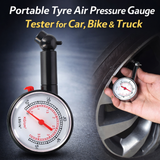 Portable Tyre Air Pressure Gauge Tester for Car, Bike & Truck