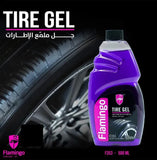 Flamengo tyre gel 500ml bottle for car tire shine