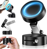 Vacuum Suction Magnetic Car Mobile Holder – Strong Dashboard & Windshield Mount