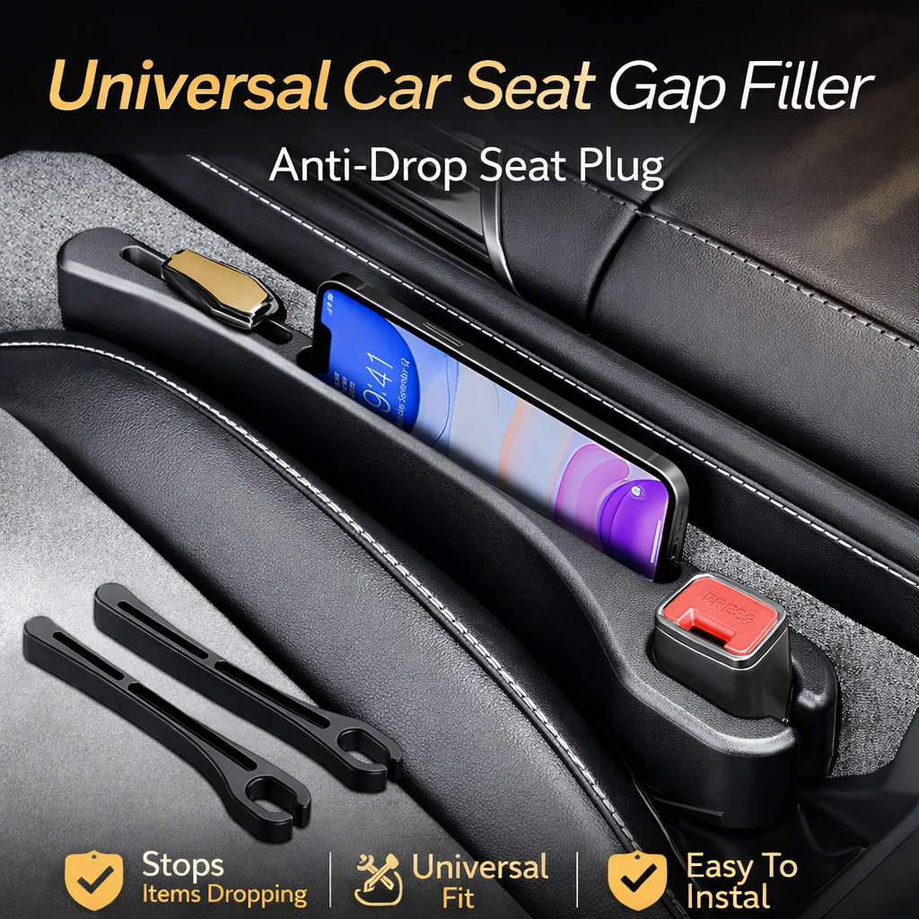 Universal Car Seat Gap Filler Anti-Drop Seat Plug