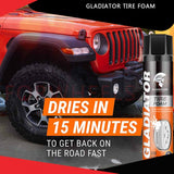 Gladiator Tyre Cleaning Foam Spray – 500ml High Gloss Finish