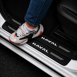 Haval carbon fiber door sill protector sticker 