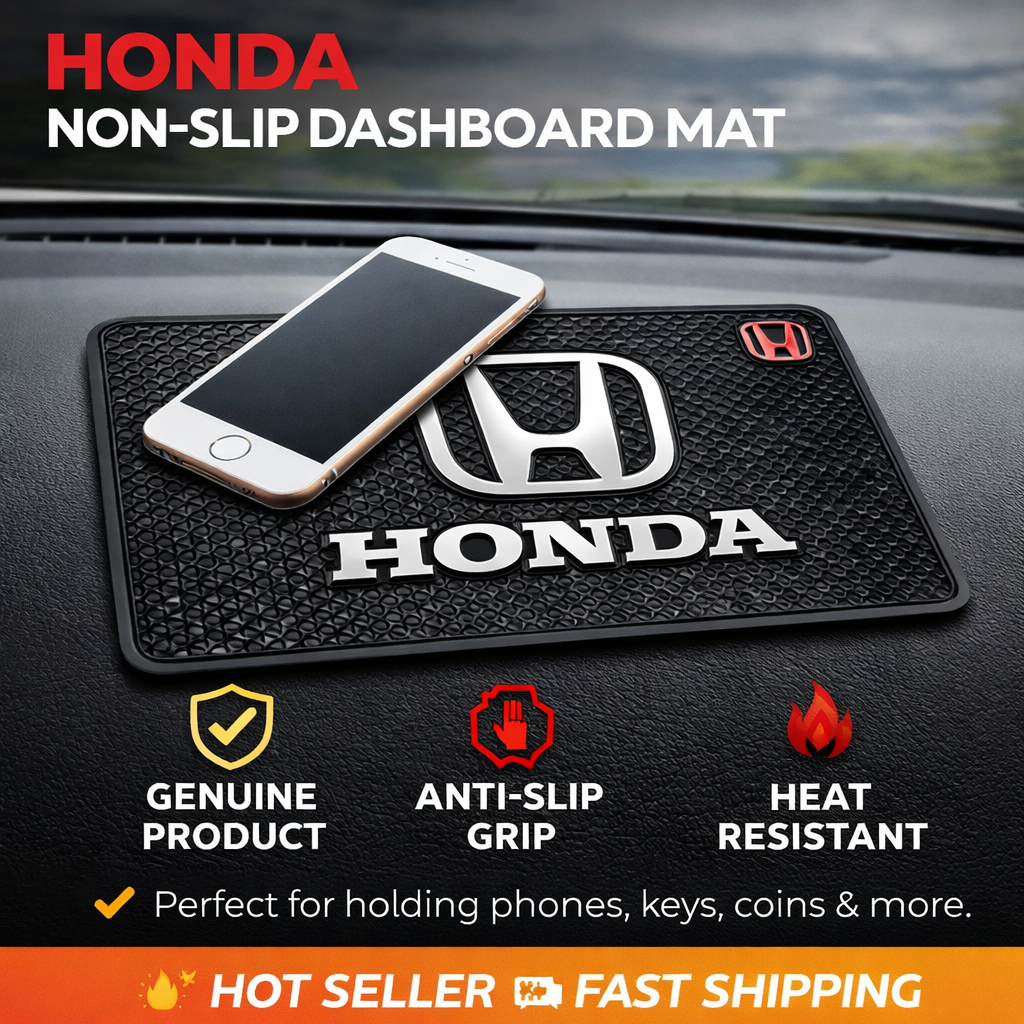 Honda Car Dashboard Anti-Slip Mat | Sticky Phone Holder Pad