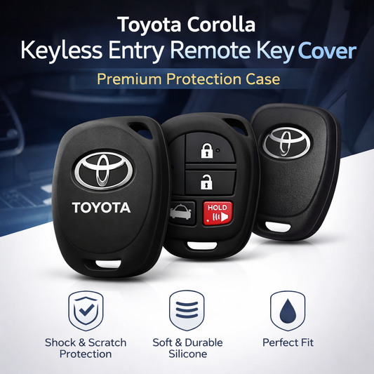 Toyota Corolla Keyless Entry Remote Key Cover – Premium Protection Case