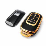 Honda Civic 2022-2023 TPU Key Cover – Black 3-Button Protection Shell