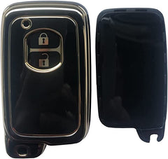 Toyota Prius Alpha TPU Smart Key Cover – Premium Black Protector Case