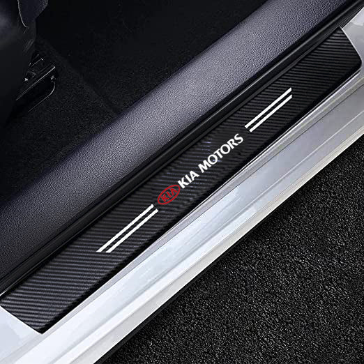 Waterproof Kia Door Entry Strip Stickers for Cars – Shark Auto