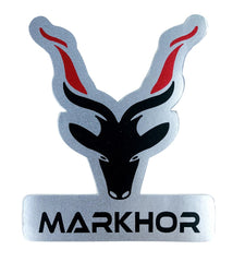 Markhor Plane Design Car Sticker 102 – Front View