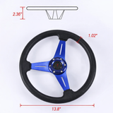 Momo Steering Wheel Blue – Premium Car Accessory