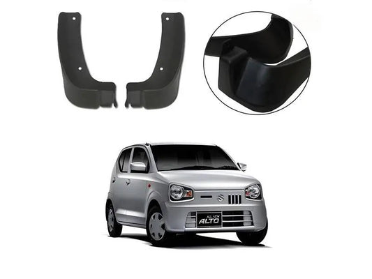 Easy Fit White Mud Flaps for Alto 2019 to 2025 - Shark Auto