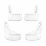 White Mud Flaps – Suzuki Alto 2019-2025 (2pcs) | Premium Fit