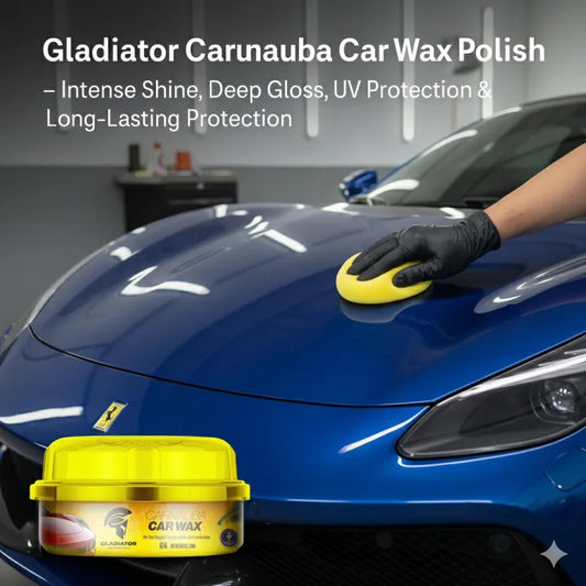 Gladiator Platinum Car Wax Polish – Premium Carnauba Shine