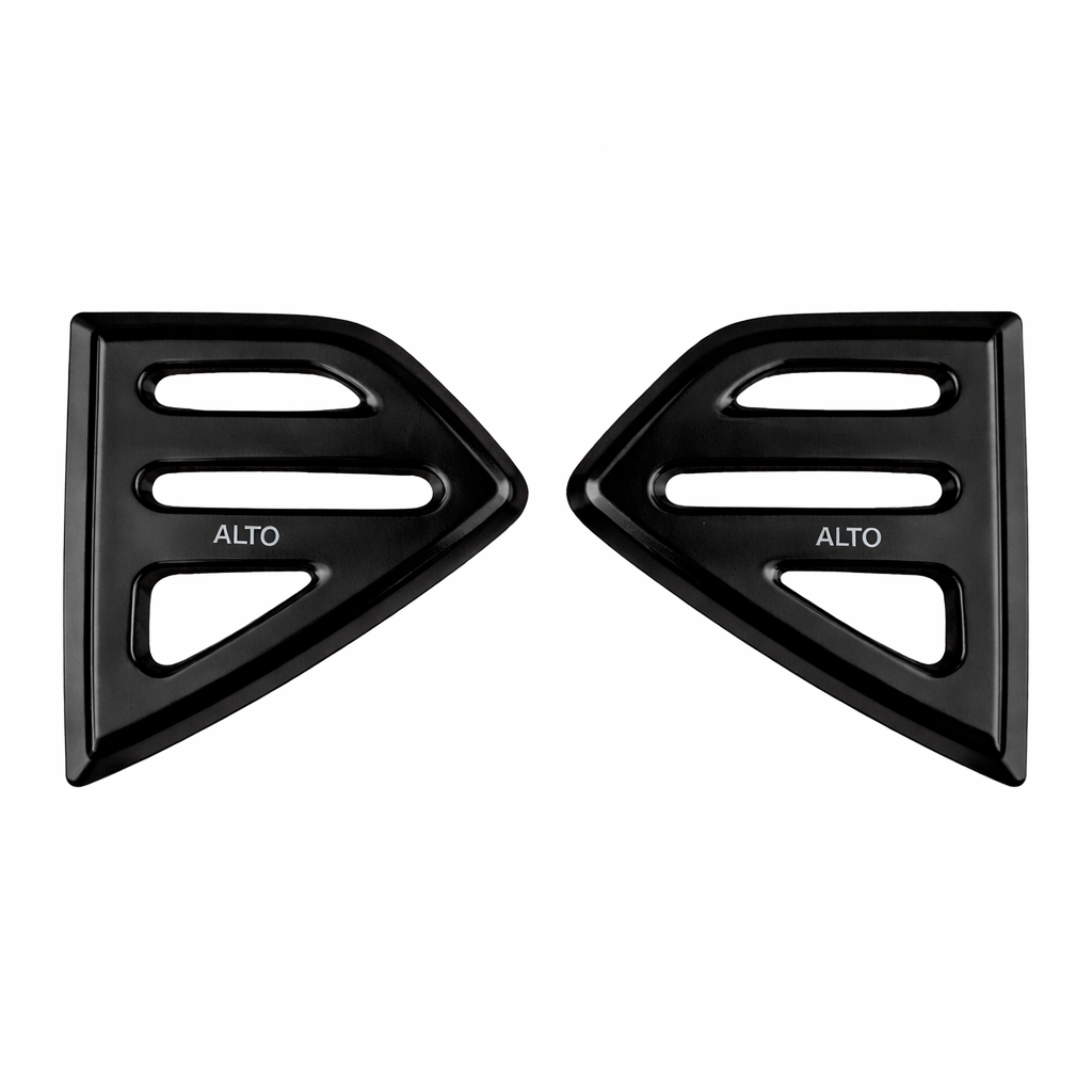 Suzuki Alto 2019–2026 Carbon Fiber Quarter Glass Rack Lamborghini Style Pair