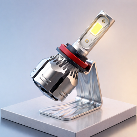 LED Car Headlight 150W 12000LM High Power Cooling Fan (H4 / H11 / 9005 Fitting)