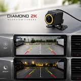 Waterproof rear parking camera for cars with day and night view