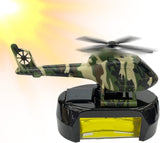 Car Solar Air Freshener, Camouflage Helicopter Design Automotive Fragrance Diffuser