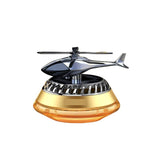 Solar Car Long Lasting Fragrance For Removing Odor In The Car Light Fragrance Solar Powered Helicopter Car Perfume