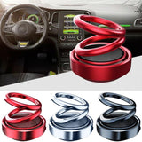 Solar Power Auto-Rotation Car Air Freshener – Perfume Fragrance Diffuser for Car Interior