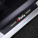 Sports Car Door Sill Protector (4pc Set) | Anti-Scratch Stickers