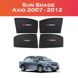 Toyota Axio 2007 - 2012 4pcs Sun Shade for Car, Sun Shade For Car Universal, Sunshade Car Window