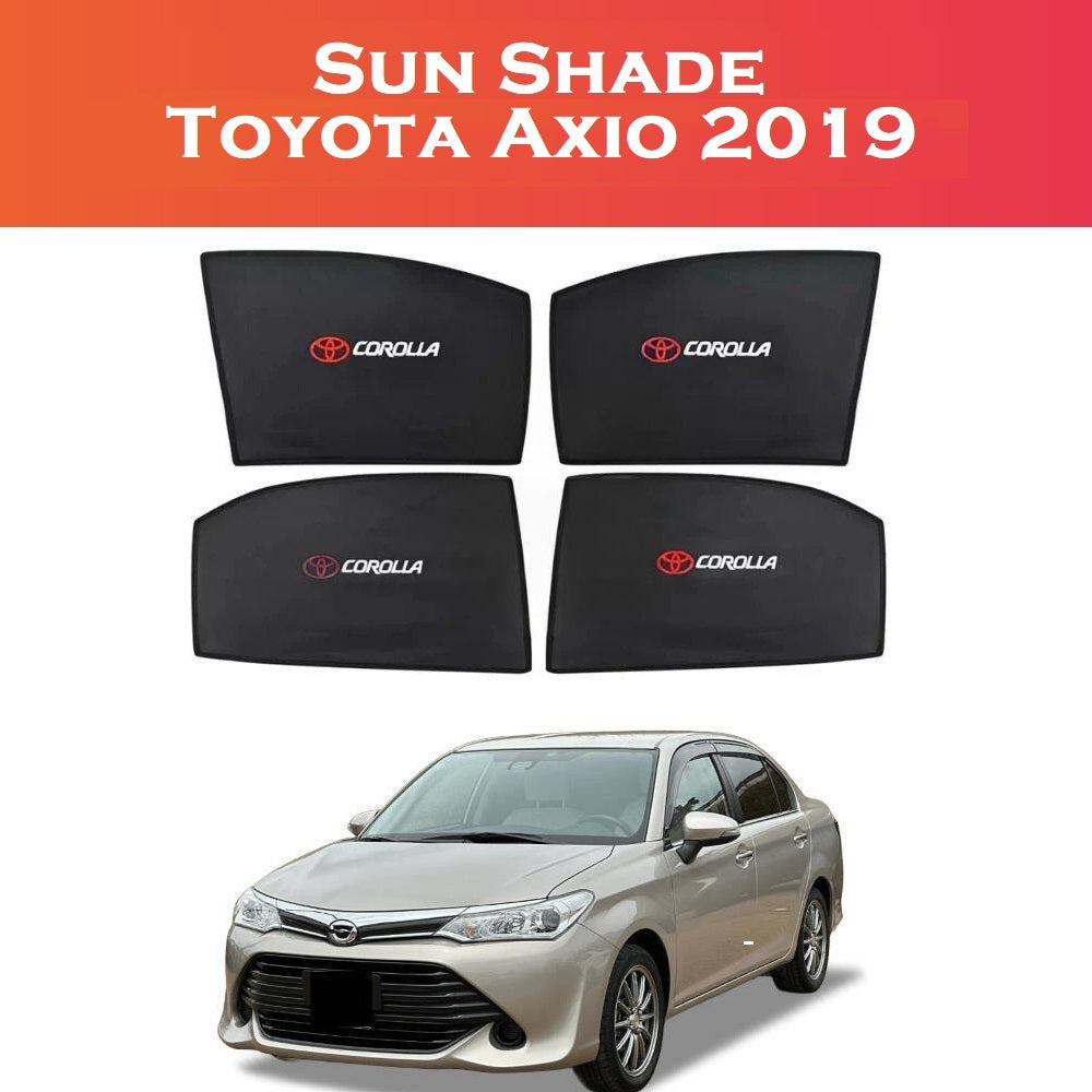Toyota Axio 2019 4pcs Sun Shade for Car, Sun Shade For Car Universal, Sunshade Car Window