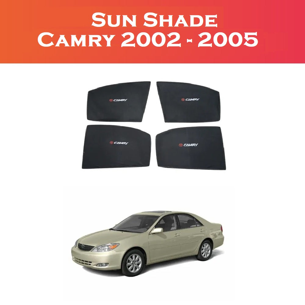 Toyota Camry Sun Shades 4pcs Black | Shark Auto